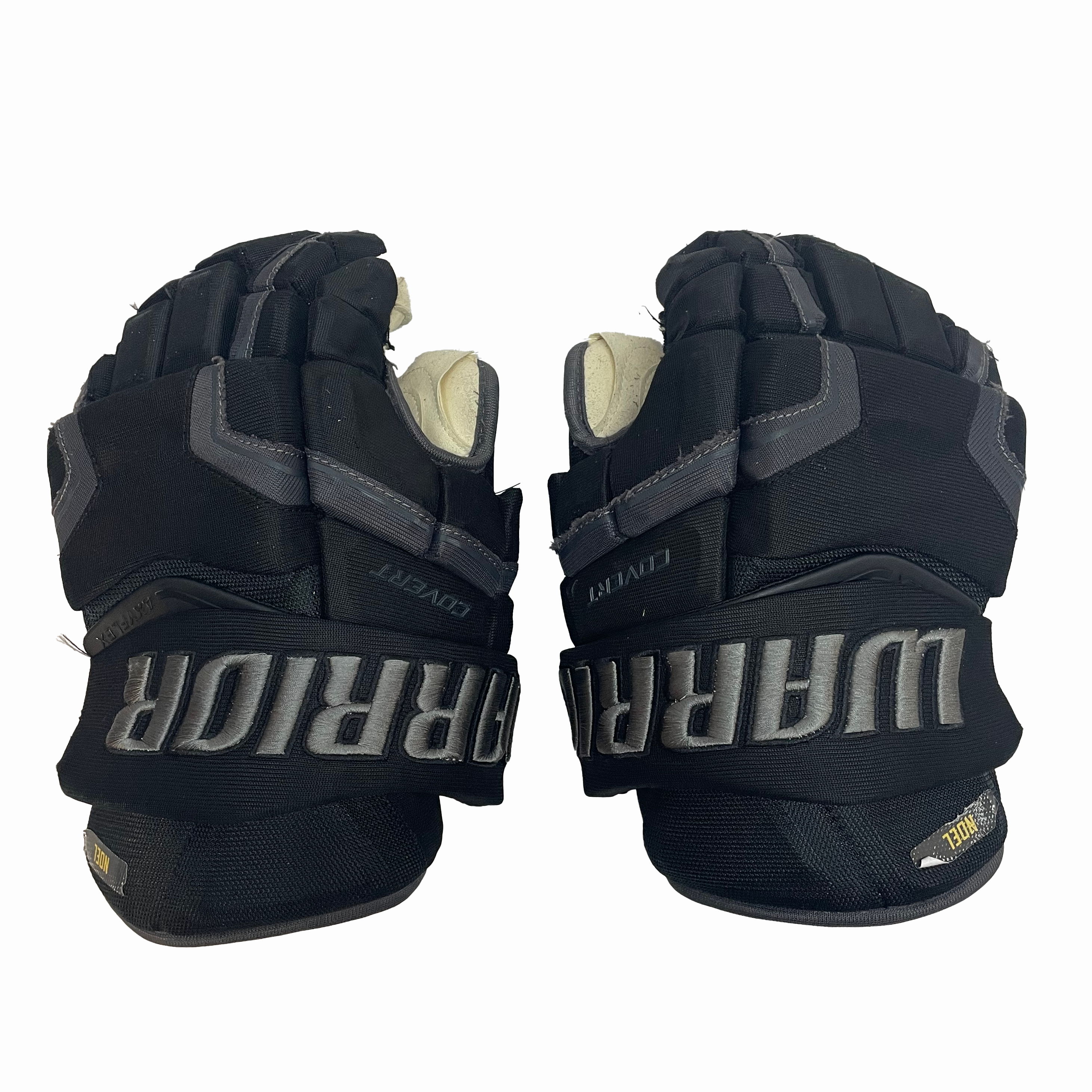 Warrior Covert - Gant ECHL Pro Stock d'occasion (noir/gris)